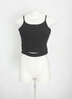 blusa cropped renner feminina preta