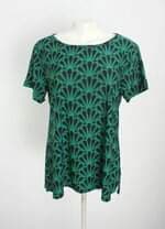 blusa C&A feminina estampada 