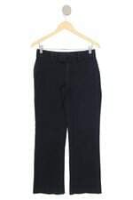 calça de sarja Calvin Klein feminina azul