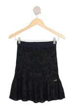 saia Colcci feminina preta com forro