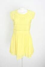 vestido mamô feminino amarelo