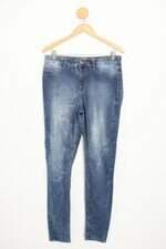 calça jeans feminina azul