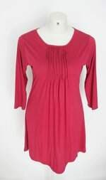 vestido marguerite feminino rosa com pregas