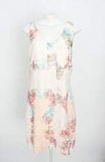 vestido feminino estampado com forro