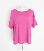 blusa renner feminina rosa com aplique