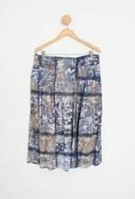 saia feminina estampada