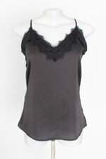 regata a/k glamour feminina preta com renda