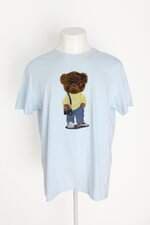 camiseta renner masculina azul com flocado e silk