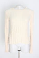 suéter bershka feminino off white