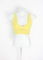 regata cropped iorane feminina amarela