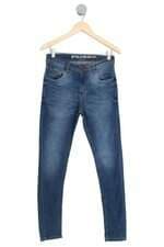 calça feminina polo wear azul