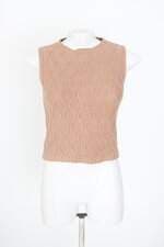 blusa de tricô feminina bege