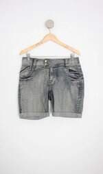 bermuda jeans morena rosa feminina azul