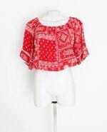 blusa forever21 feminina estampada
