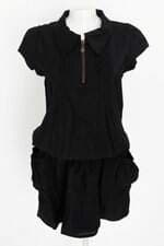 vestido chifon feminino preto