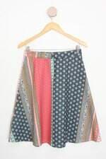 saia mercatto feminina estampada