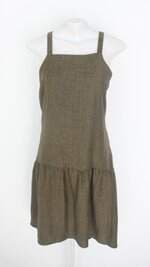 vestido manaca feminino verde com forro