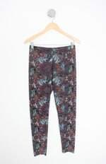 calça de tecido dekaye feminina estampada