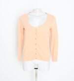 cardigan zara feminino laranja