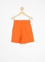 shorts dzarm feminino laranja