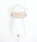 top cropped Maria Filó feminino estampado com sobreposição