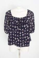 blusa a collection feminina estampada com forro