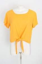 blusa mudi feminina amarela