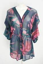 saída de praia allamar feminina estampada