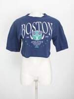 camiseta renner feminina azul com silk