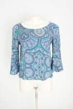 blusa esmeral feminina estampada