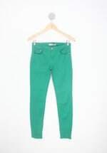calça de sarja Trafaluc feminina  verde