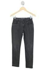 calça jeans taco kids cinza
