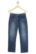 calça jeans nautica kids azul