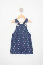 salopete jeans renner kids estampado 