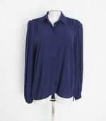camisa feminina azul