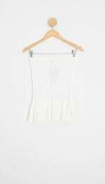 saia renner feminina branca com forro