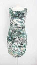 vestido talita kume feminino estampado com cinto