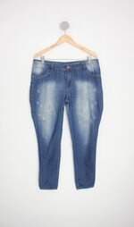 calça jeans feminina azul
