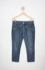 calça slim artigo urbano feminina azul