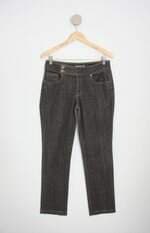 calça jeans equus feminina preta