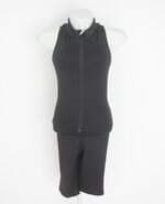 macaquinho esportivo kaisan feminino preto
