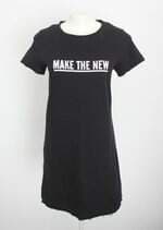 vestido Oh, Boy feminino preto com patch