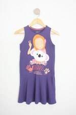 vestido lilica ripilica kids roxo com silk