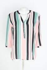 blusa riachuelo feminina listrada com barra mullet