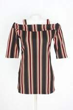 blusa loverly feminina listrada com sobreposição