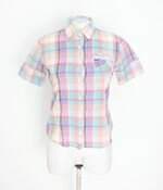 camisa C&A feminina xadrez