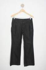 calça jeans banana republic feminina cinza