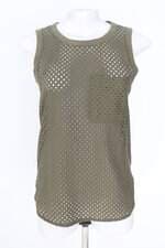 blusa Banana Republic feminina verde com barra mullet