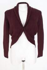 cardigan H&M feminino roxo