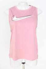 regata esportiva Nike femininA rosa com silk